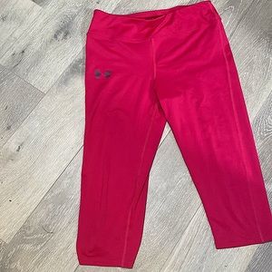Pink Under Armor Leggings.